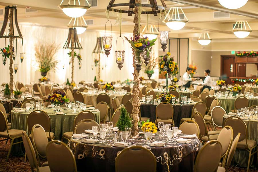 The ideal spot for your wedding reception.